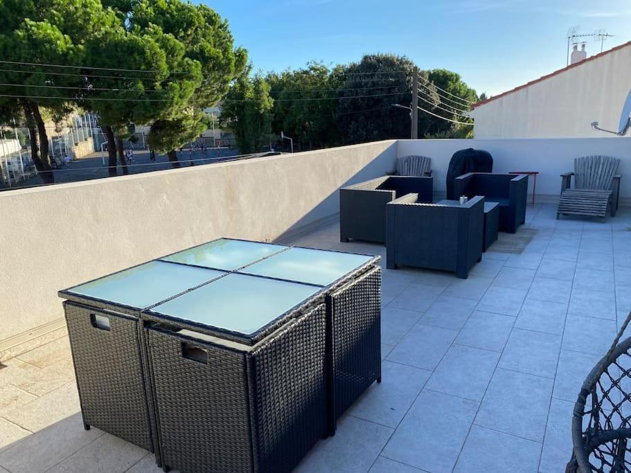 Belle Maison 100M2 Avec Terrasse Et Parking Prive Béziers Eksteriør billede